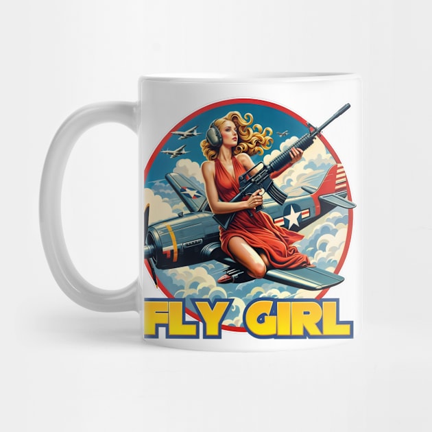 Fly Girl by Rawlifegraphic